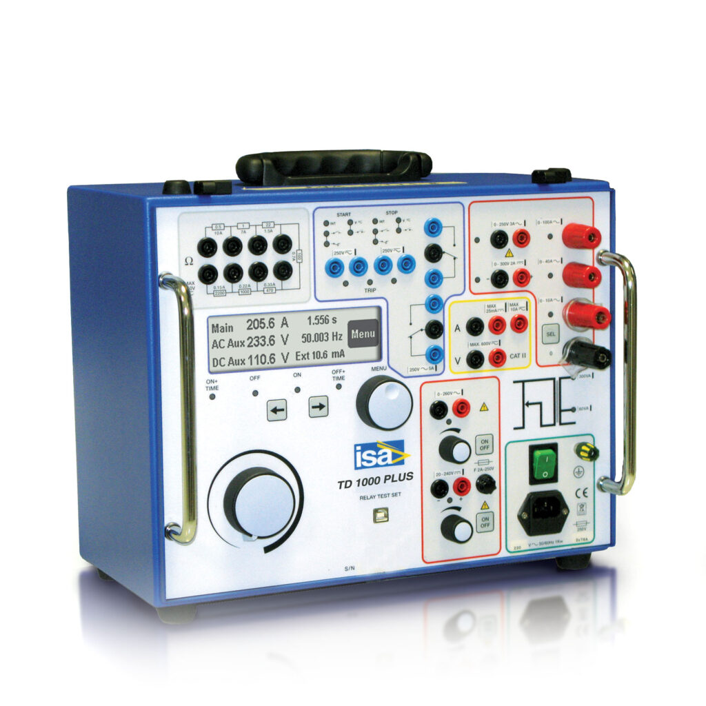 TD 1000 PLUS Secondary Injection Relay Test Set