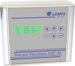 low flow rate density & viscosity meter vdc-30 series