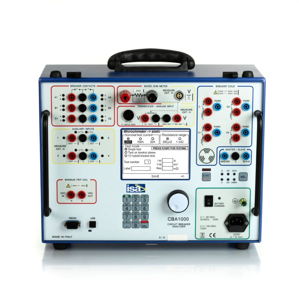 CBA 1000 Circuit Breaker Analyzer